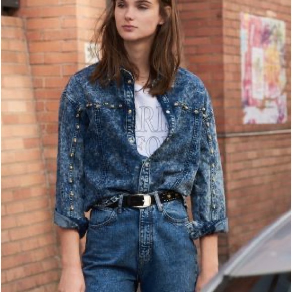 Sandro denim shirt - Picture 3 of 7